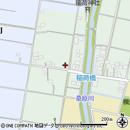 岐阜県羽島市上中町午北45周辺の地図