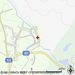 京都府綾部市安場町口吉見周辺の地図