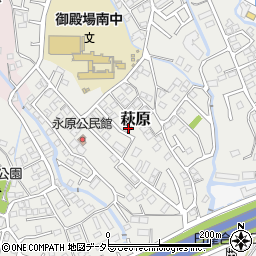 静岡県御殿場市萩原1336-30周辺の地図