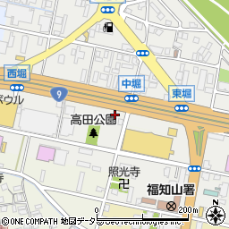 京都府福知山市東堀2182周辺の地図