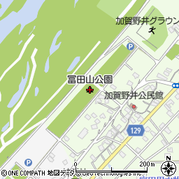冨田山公園周辺の地図