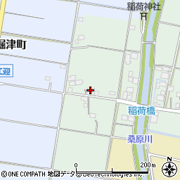 岐阜県羽島市上中町午北37周辺の地図