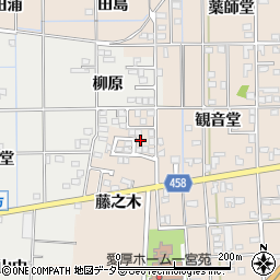 愛知県一宮市大和町苅安賀観音堂129-5周辺の地図