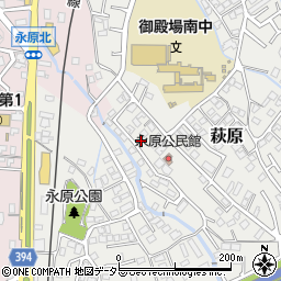 静岡県御殿場市萩原1370-7周辺の地図