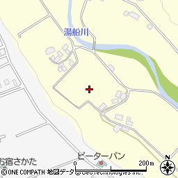 岡山県真庭市蒜山湯船周辺の地図