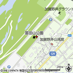 冨田山公園トイレ１周辺の地図
