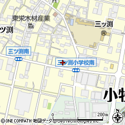 愛知県小牧市三ツ渕508周辺の地図