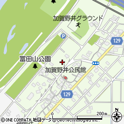 愛知県一宮市東加賀野井川原周辺の地図