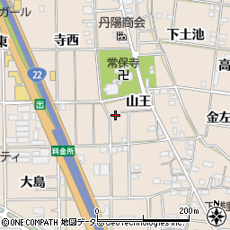 愛知県一宮市浅野山王15-1周辺の地図
