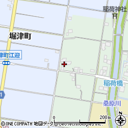 岐阜県羽島市上中町午北34周辺の地図