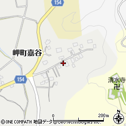 千葉県いすみ市岬町嘉谷1278周辺の地図