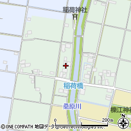 岐阜県羽島市上中町午北50周辺の地図