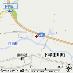 愛知県瀬戸市下半田川町1683-220周辺の地図