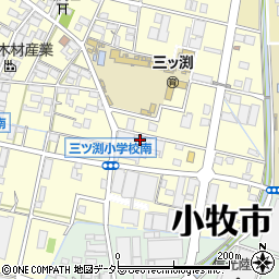 愛知県小牧市三ツ渕1572周辺の地図