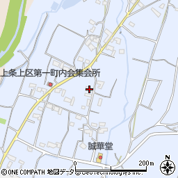 静岡県富士宮市上条1587周辺の地図