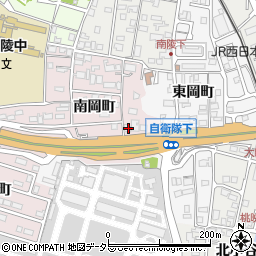 京都府福知山市天田南岡町395周辺の地図