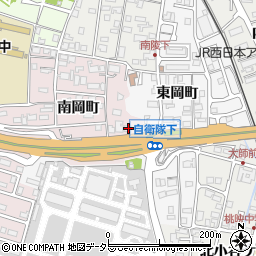 京都府福知山市天田南岡町398周辺の地図