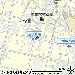 愛知県小牧市三ツ渕546-1周辺の地図