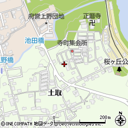 京都府綾部市寺町（農屋敷）周辺の地図