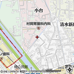 神奈川県小田原市小台8-1周辺の地図