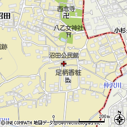 沼田公民館周辺の地図