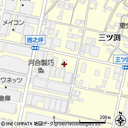 愛知県小牧市三ツ渕1232周辺の地図
