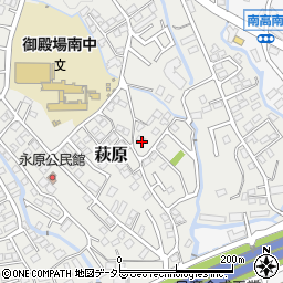 静岡県御殿場市萩原1222-2周辺の地図