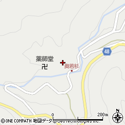 兵庫県養父市大屋町若杉703周辺の地図