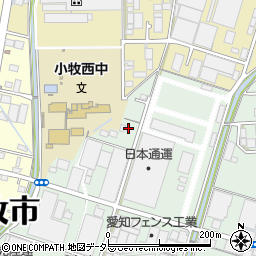 愛知県小牧市舟津946周辺の地図
