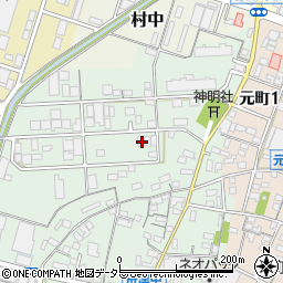 愛知県小牧市舟津78周辺の地図