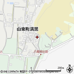 兵庫県朝来市山東町溝黒544周辺の地図