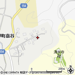 千葉県いすみ市岬町嘉谷1281周辺の地図