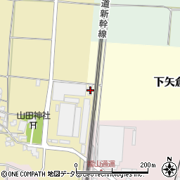 滋賀県彦根市下矢倉町59周辺の地図