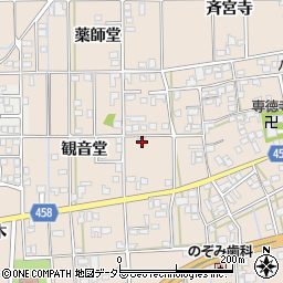 愛知県一宮市大和町苅安賀観音堂76周辺の地図