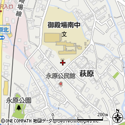 静岡県御殿場市萩原1336-3周辺の地図