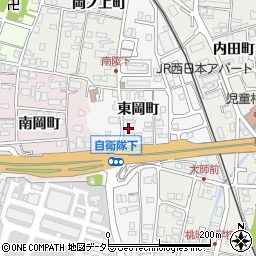 京都府福知山市東岡町292周辺の地図