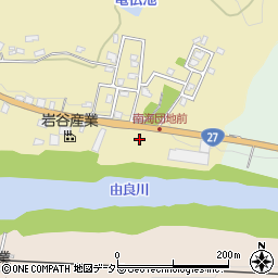 京都府綾部市味方町（鷲谷）周辺の地図