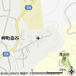 千葉県いすみ市岬町嘉谷1300周辺の地図
