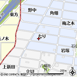 愛知県岩倉市石仏町たり27周辺の地図
