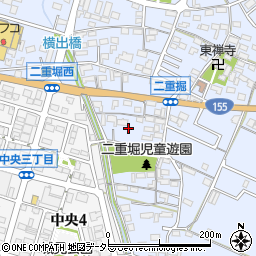 愛知県小牧市二重堀972周辺の地図