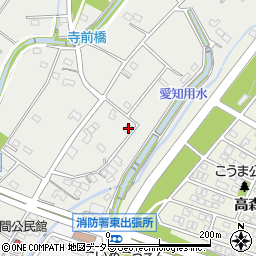 愛知県春日井市廻間町10周辺の地図