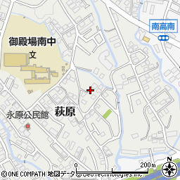 静岡県御殿場市萩原1223周辺の地図