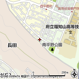京都府福知山市西平野町117周辺の地図
