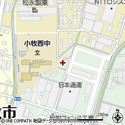 愛知県小牧市舟津936周辺の地図