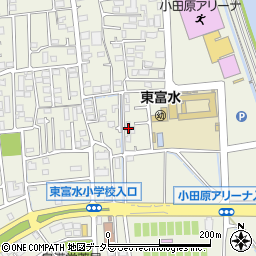 神奈川県小田原市中曽根351-14周辺の地図