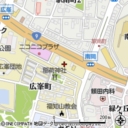 焼肉冷麺 ユッチャン。 福知山店周辺の地図