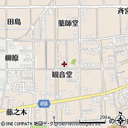 愛知県一宮市大和町苅安賀観音堂23周辺の地図