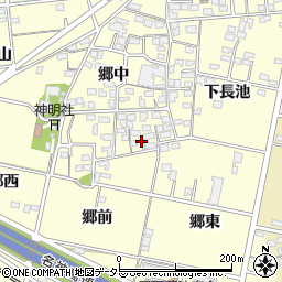 愛知県一宮市蓮池31周辺の地図