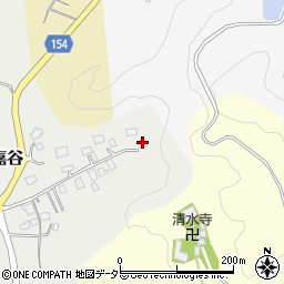 千葉県いすみ市岬町嘉谷1289周辺の地図