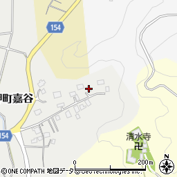 千葉県いすみ市岬町嘉谷1296周辺の地図